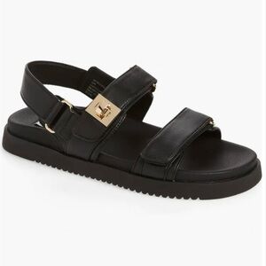 Steve Madden Mona black sandals Size 8